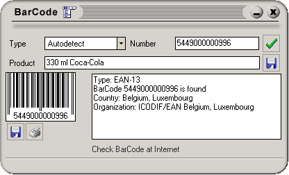 BarCode Descriptor Screenshot
