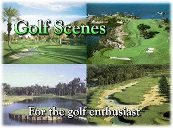 Golf Scenes Screen Saver Screenshot
