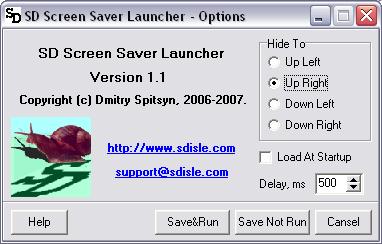 SD Screen Saver Launcher Screenshot