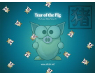 ALTools Lunar New Year Zodiac Pig Wallpaper Screenshot