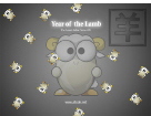 ALTools Lunar New Year Zodiac Lamb Wallpaper Screenshot