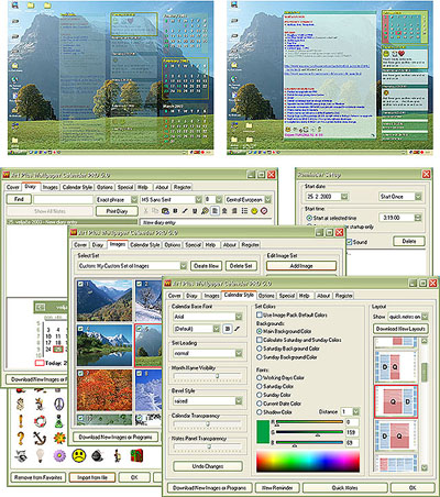 Art Plus Wallpaper Calendar Lite Screenshot