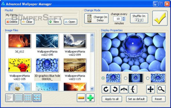 Advanced Wallpaper Manager Screenshot