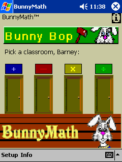 BunnyMath (For PocketPC) Screenshot