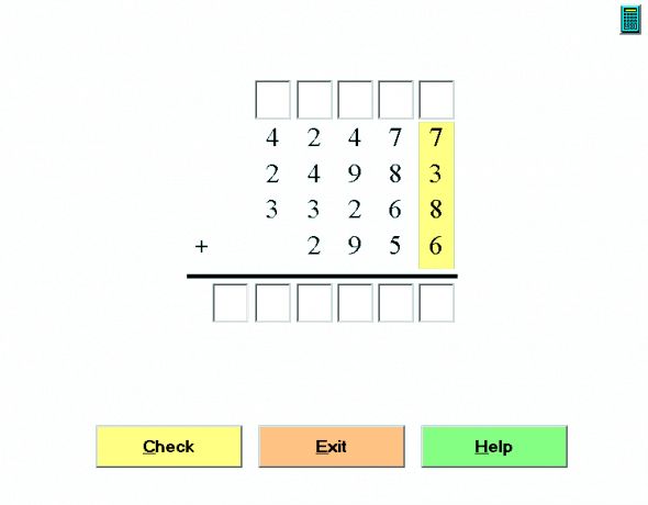 Basic Math Screenshot