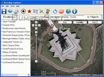 Arm Map Explorer Screenshot