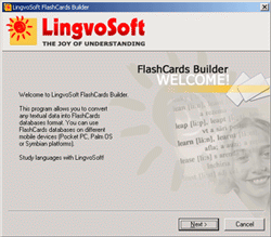 LingvoSoft FlashCards Builder Screenshot