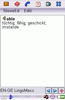 SlovoEd German-English Screenshot