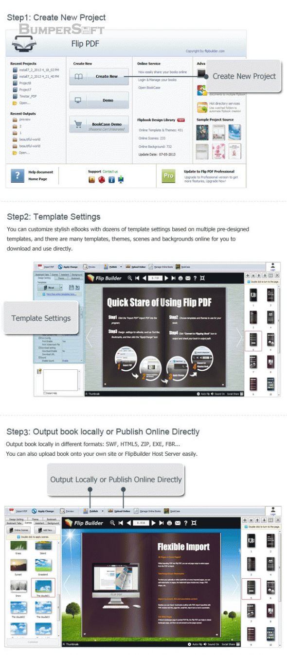 Flip PDF Screenshot
