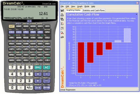 DreamCalc Financial Calculator (Pro) Screenshot