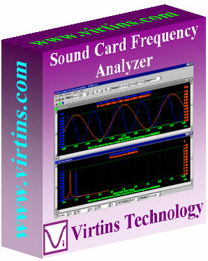 Virtins Sound Card Spectrum Analyzer Screenshot