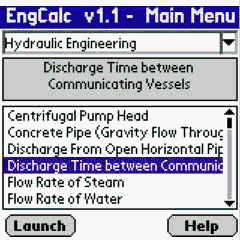 EngCalcLite(Hydraulic) Screenshot