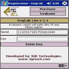 EngCalcLite(Heat & Mass Transfer) Screenshot