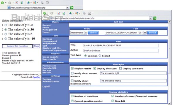 SunRav TestOfficePro.WEB Screenshot