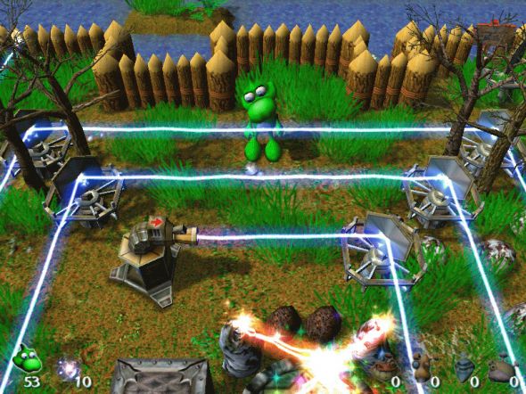 Dino and Aliens Screenshot