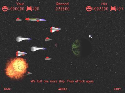 SpaceMenace Screenshot