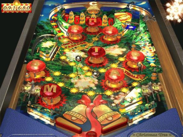 WildSnake Pinball: Christmas Tree Screenshot
