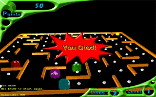 PacMania 3D Screenshot