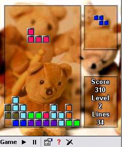 Advanced Tetris for Pocket PC Screenshot