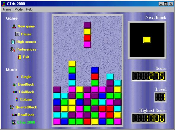 CTris 2000 Screenshot