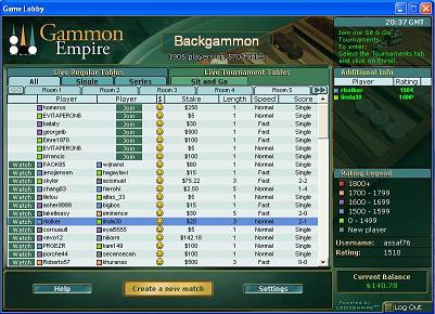Gammon Empire Screenshot
