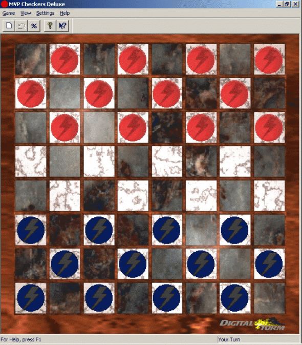 MVP Checkers Screenshot