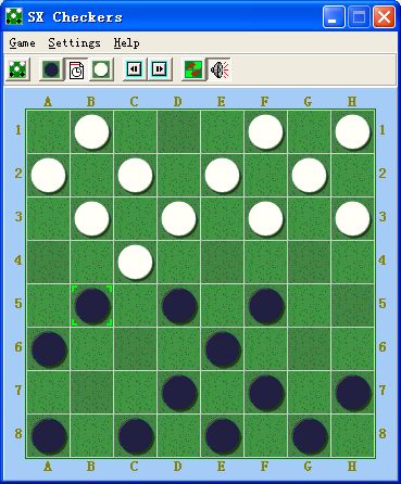 SX Checkers Screenshot