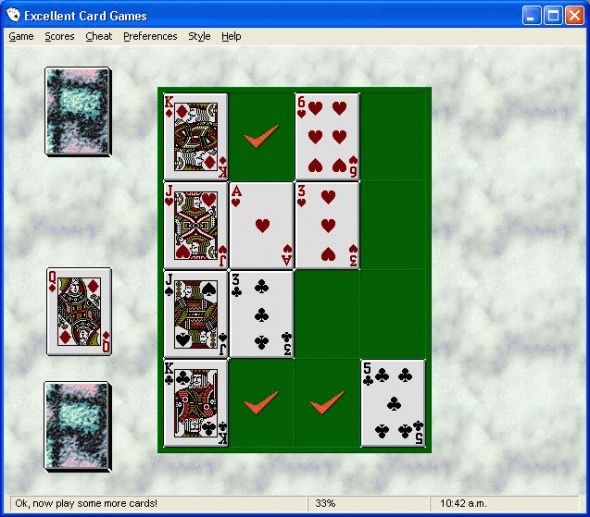 Excellent Card Games Screenshot