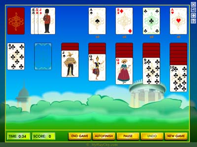Play Solitaire Forever Screenshot