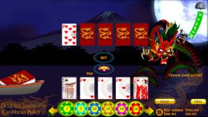 Japanese Caribbean Poker Screenshot