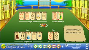 Island Pai Gow Poker Screenshot