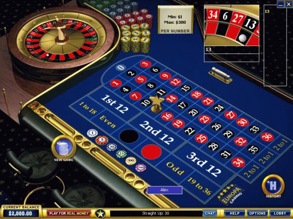 Europa Casino Screenshot