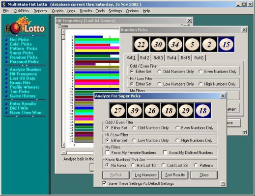 Lotto Buster 2010 Screenshot