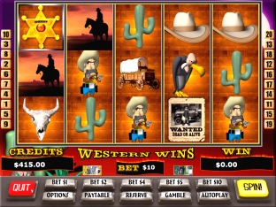 Western Wins Slots / Pokies Screenshot
