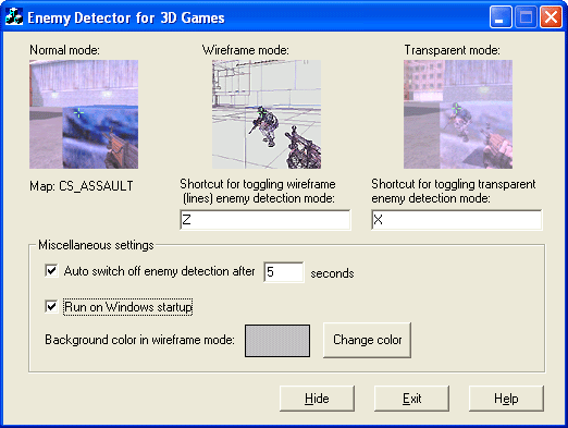 Enemy Detector for 3D Games Screenshot