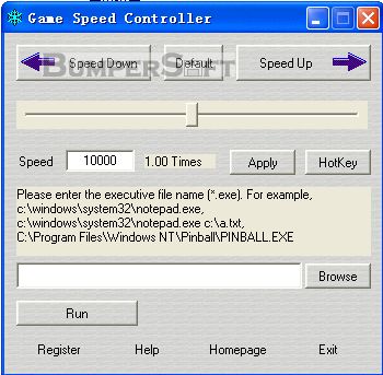 Game Speed Controller Screenshot