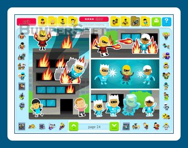 Sticker Activity Pages 6: Superheroes Screenshot