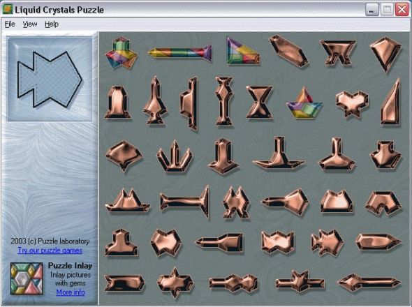 Liquid Crystals Puzzle Screenshot