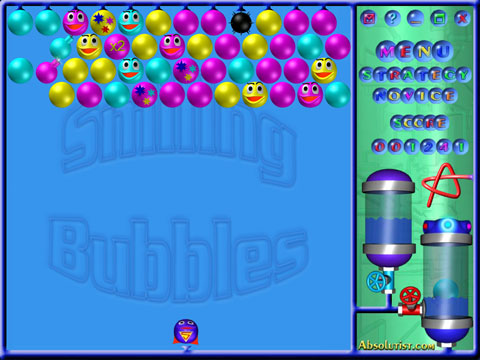 Smiling Bubbles (Palm OS) Screenshot