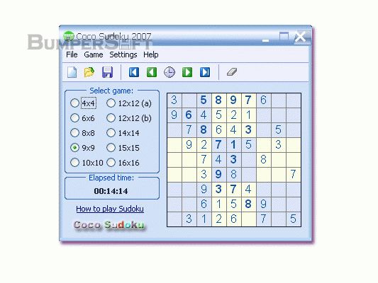 Coco Sudoku Screenshot