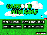 Cartoon Mini Golf Screenshot