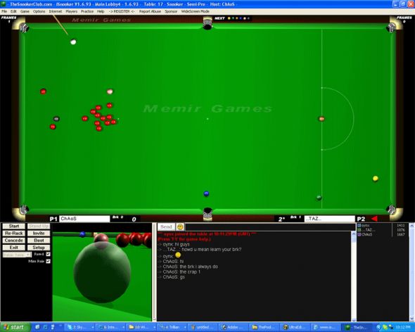 iSnooker Screenshot