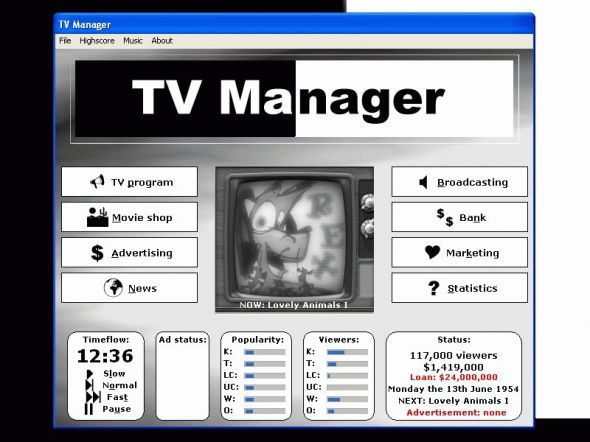 TV Manager Screenshot