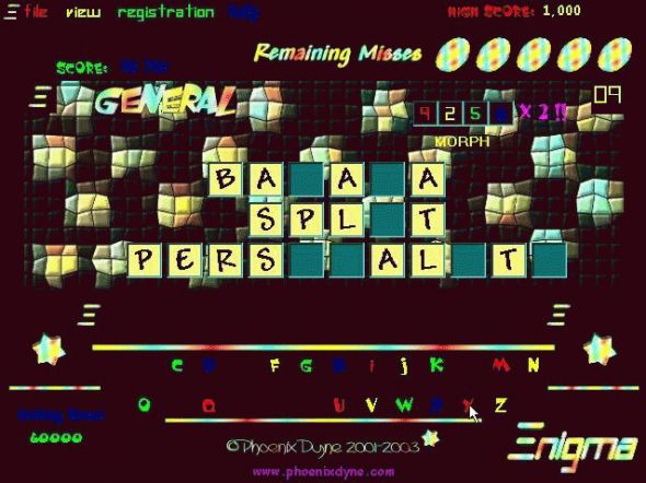 Enigma Screenshot