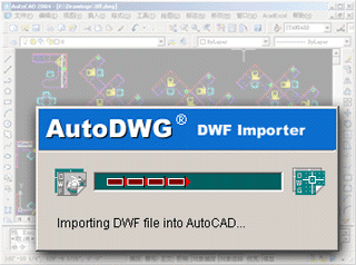 AutoDWG DWF Importer Screenshot