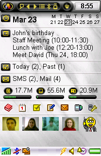 Handy Day 2005 Pro for Symbian UIQ 2.x Screenshot