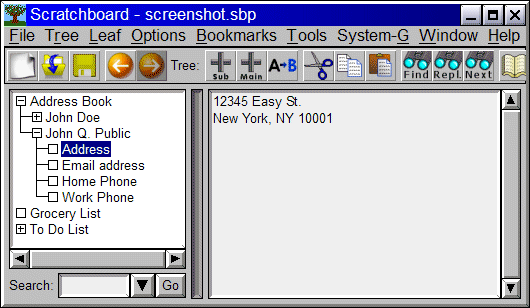 Scratchboard Screenshot