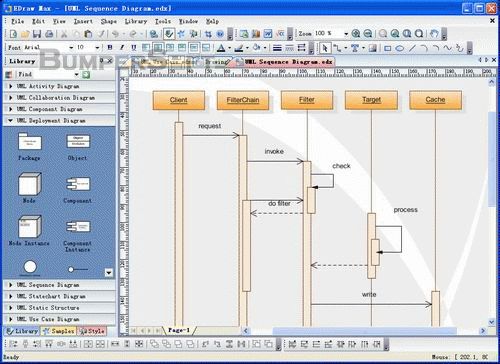 Edraw UML Diagram Screenshot