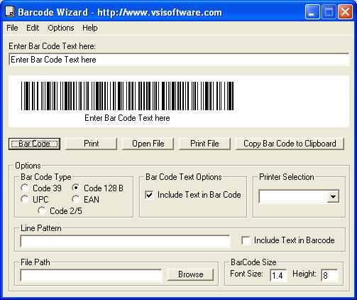 Barcode Wizard Screenshot