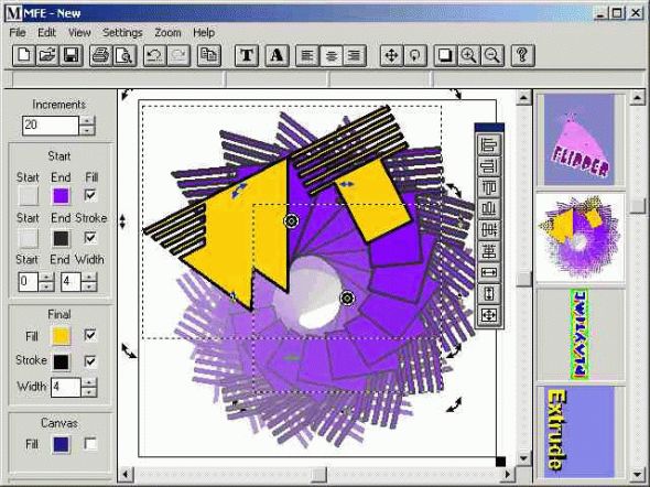 Microgetics Font Effects Screenshot